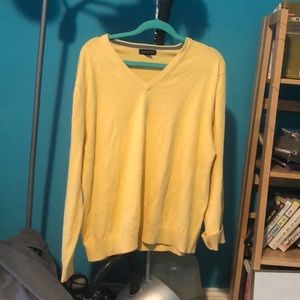 Yellow sweater
